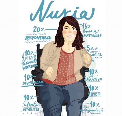 Nuria Embid Marco, trabajadora social de Espacio Ítaca