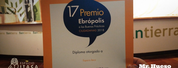 Proyecto CanVivencia, de Espacio Ítaca y Mr. Hueso en el 17º Premio Ebrópolis 2018