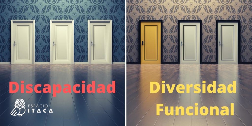 diferencia entre discapacidad y diversidad funcional explicada en el artículo